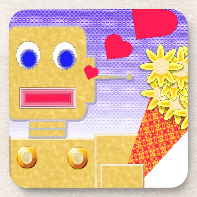 Porta-copo Ame-me, sou um Bot (Frente)