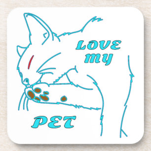 PORTA-COPO AME MEU GATO DE AQUA
