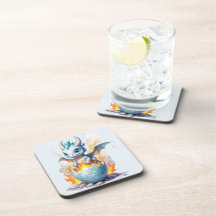 Ameaçador Dragão Azul Frostfire