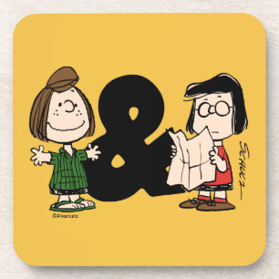 Porta-copo Amendoins   Peppermint Patty & Marcie