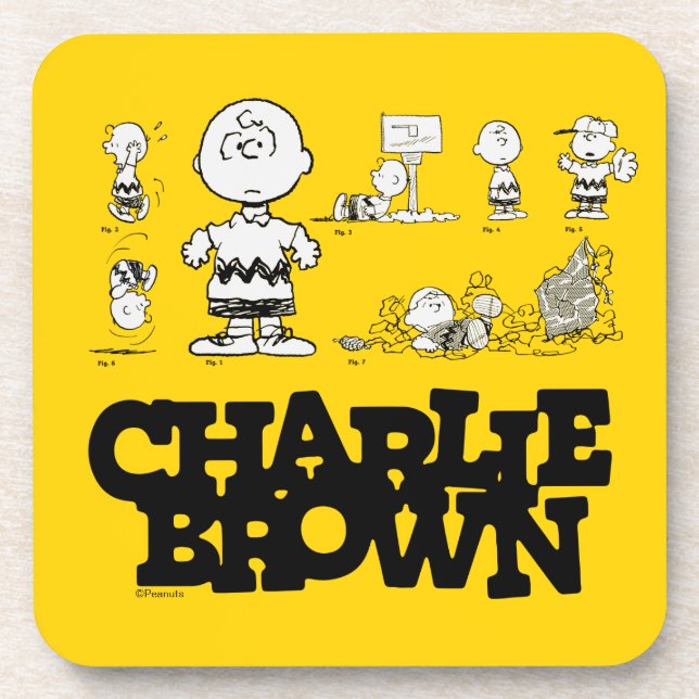 Porta-copo Amendoins | Sempre Charlie Brown (Frente)