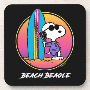 Porta-copo Amendoins   Snoopy Beach Beagle