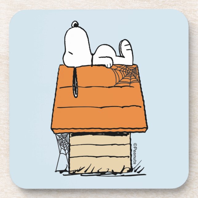 Porta-copo Amendoins | Snoopy Halloween Nap (Frente)