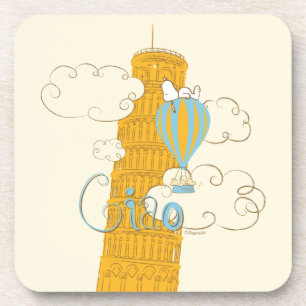 Porta-copo Amendoins   Snoopy & Woodstock Ciao