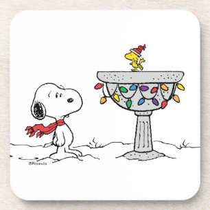 Porta-copo Amendoins Snoopy & Woodstock congelado