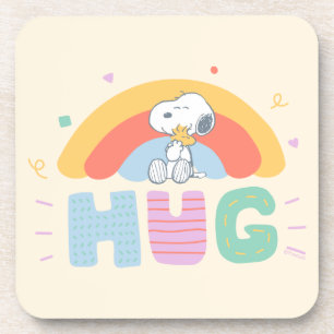 Porta-copo Amendoins Snoopy & Woodstock Hug