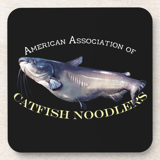 Porta-copo American Association of Catfish Noodlers (Frente)