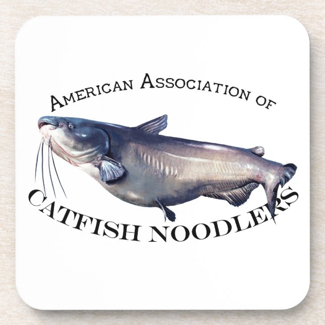 Porta-copo American Association of Catfish Noodlers (Frente)