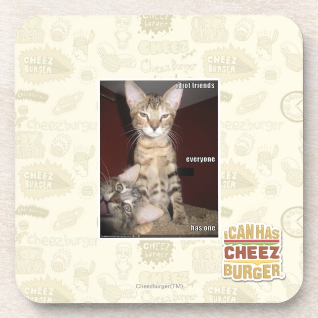 Porta-copo Amigos do idiota (Frente)