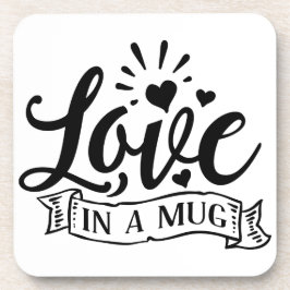 Porta-copo Amor Em Uma Caneca