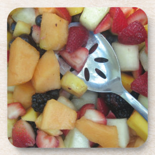 Porta-copo Amortecimento Colorido de Frutas