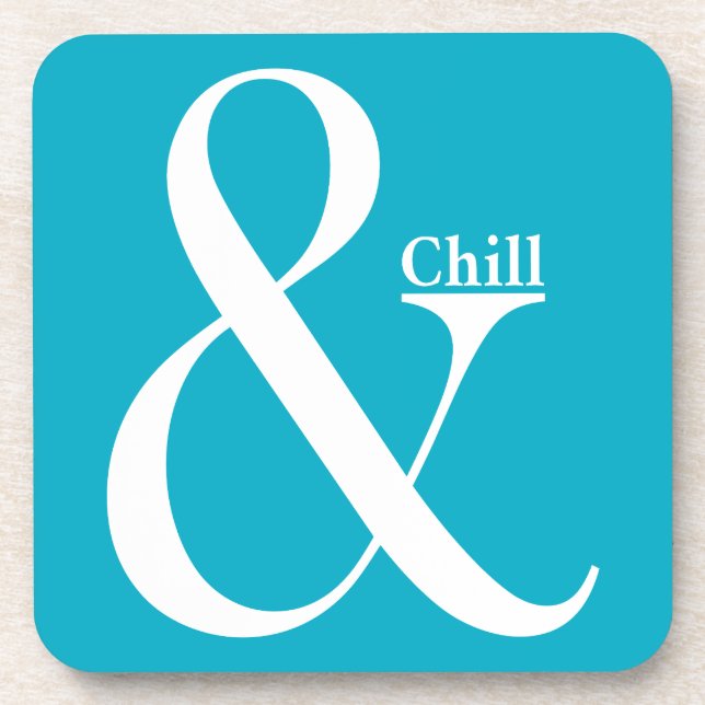 Porta-copo Ampersand Chill (Frente)