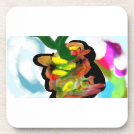 Porta-copo Ananás e onda