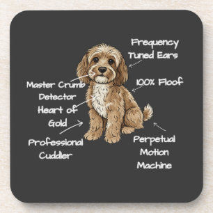 Porta-copo Anatomia Fofa de um Presente para Amante de Cães C