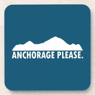 Porta-copo Anchorage Alaska, por favor