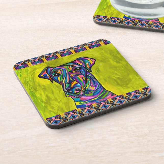 Porta-copo Andalucian Terrier Portas copos (Left Side)