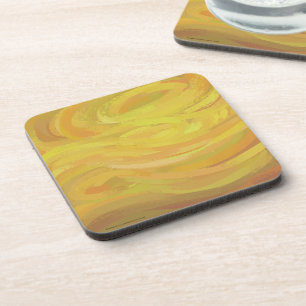 Porta-copo Anel Amarelo