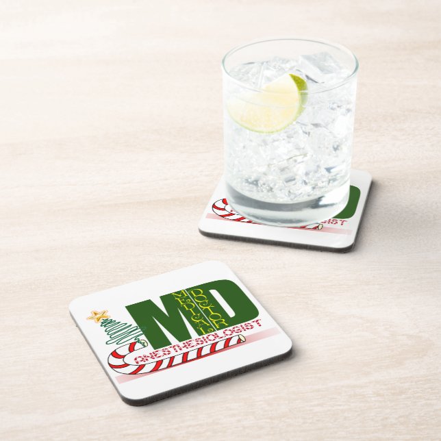 Porta-copo Anestesiologista MERRY CHRISTMAS (Lado Direito)