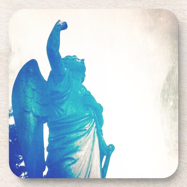 Porta-copo Angel em uma tempestade (Frente)