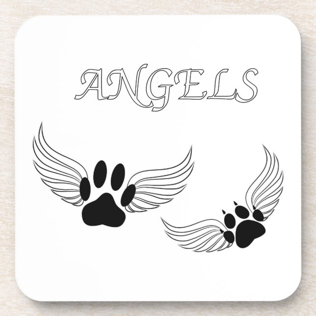 Porta-copo Angel Pet Paws (Frente)