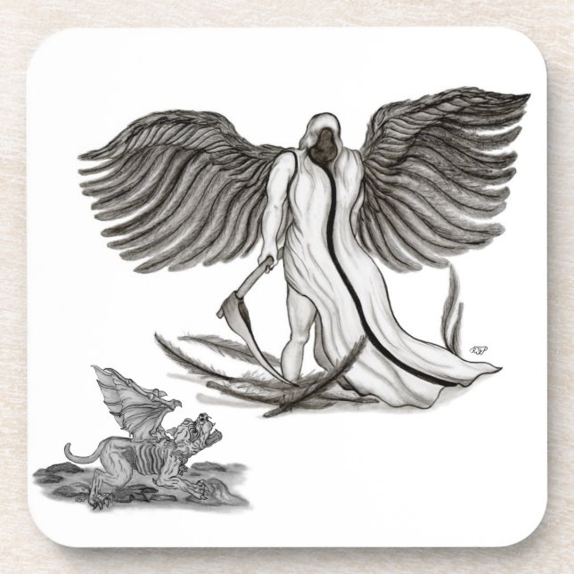 Porta-copo Angel Uriel (Frente)