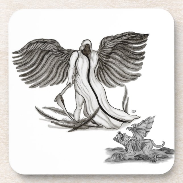 Porta-copo Angel Uriel (Frente)