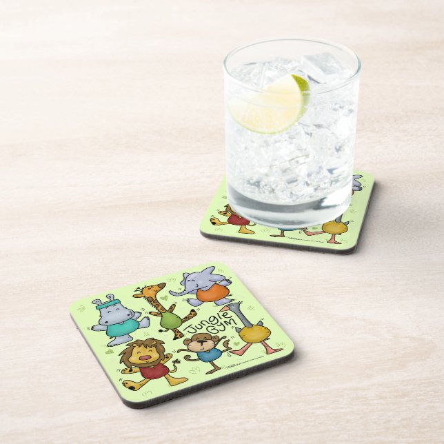 Porta-copo Animais De Exercício Jungle Gym (Lado Direito)