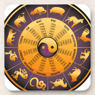 Porta-copo Animal Yin Yang