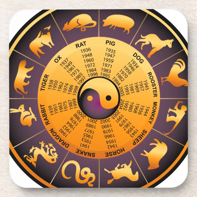 Porta-copo Animal Yin Yang (Frente)