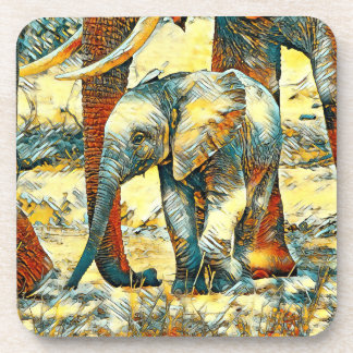 Porta-copo AnimalArt_Elephant_010