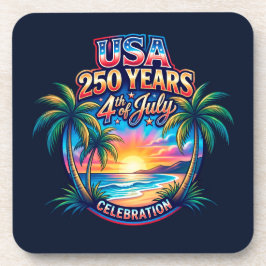 Porta-copo aniversário de 250 anos da América EUA Palm Beach