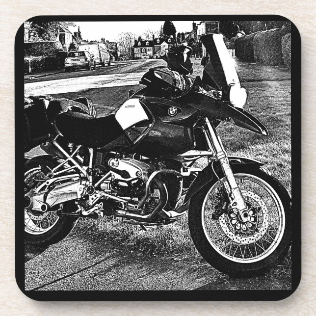 Porta-copo Aniversário de Moto BMW (Frente)