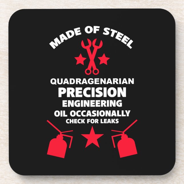 Porta-copo Aniversário do Quadragenário (Frente)