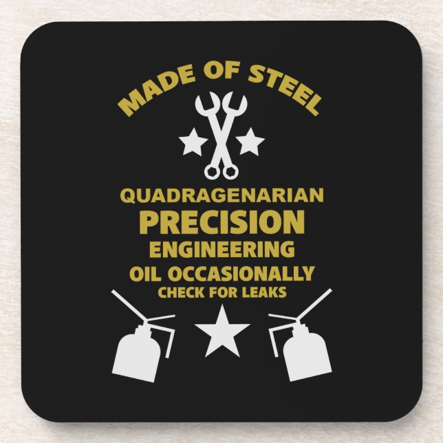 Porta-copo Aniversário do Quadragenário (Frente)