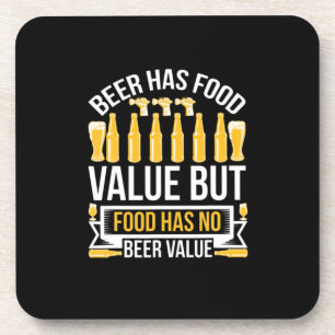 Porta-copo Aniversário do Valor Alimentício da Cerveja