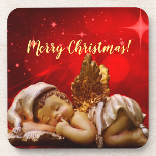 Porta-copo Anjo Dormindo Bebê Jesus Natal
