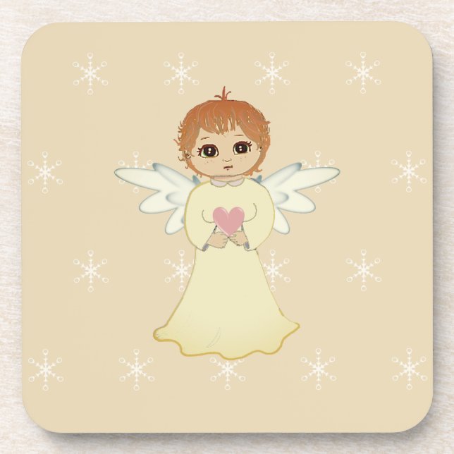 Porta-copo Anjo Pequeno Fofo (Frente)