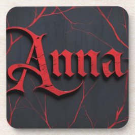 Porta-copo Anna em gótico