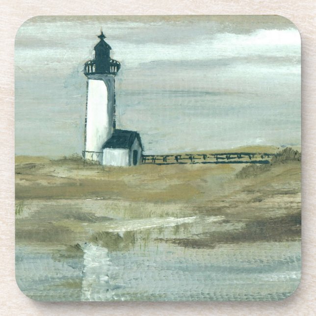 Porta-copo Annisquam Lighthouse Painting (Frente)
