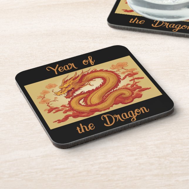 Porta-copo Ano da Páscoa das Bebidas Dragões (Left Side)