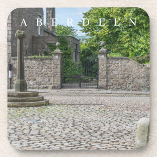 Porta-copo Antiga Aberdeen Mercat Cross-view portas copos