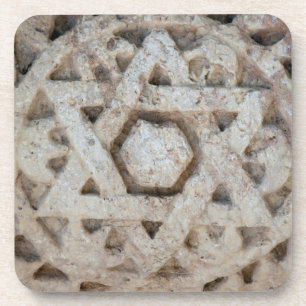 Porta-copo Antiga escultura da Estrela de Davi, Israel