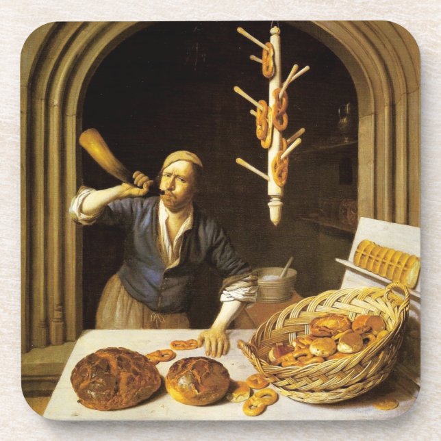 PORTA-COPO ANTIQUE OVEN BAKER, COMPRO DE PÃO DE BAKERY (Frente)