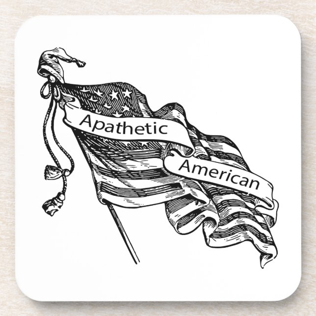 Porta-copo Apaético Americano (Frente)