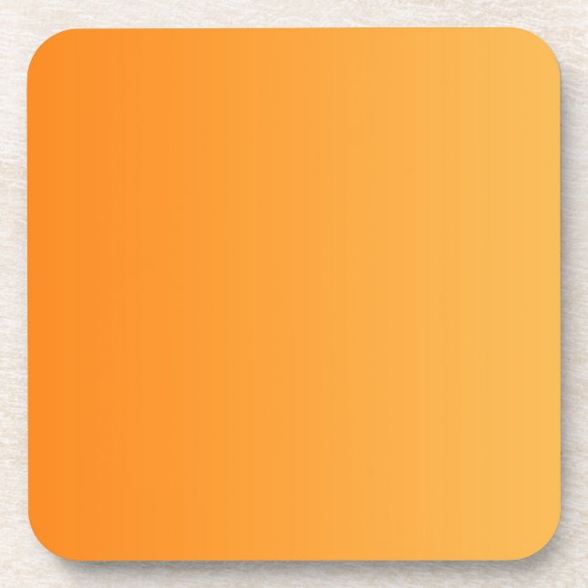 Porta-copo APENAS gradações de COR - laranja (Frente)