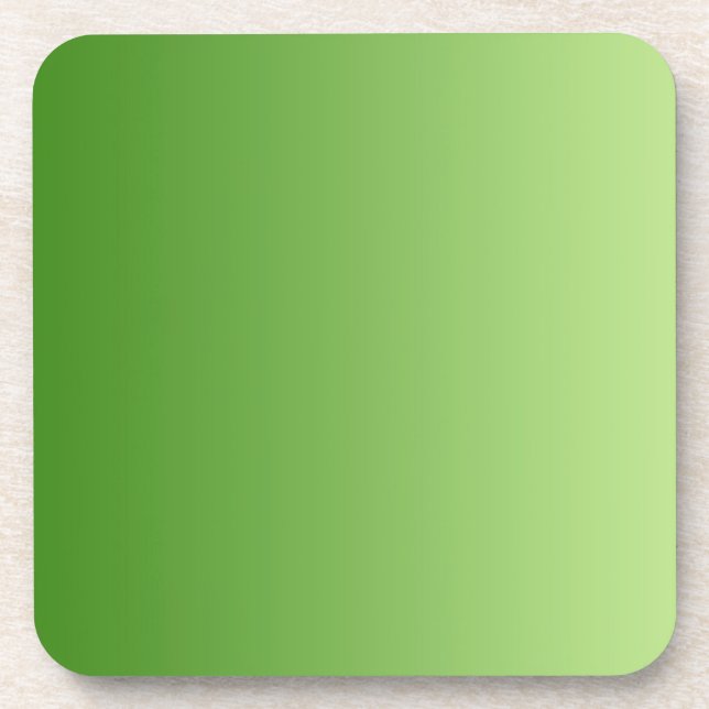 Porta-copo APENAS gradações de COR - verde (Frente)