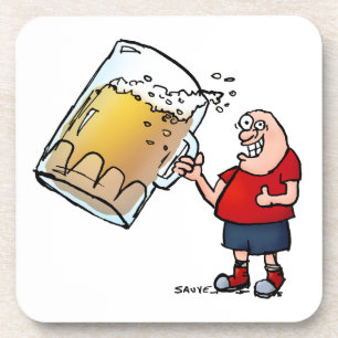 Porta-copo Apenas uma Cara de cerveja