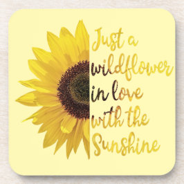 Porta-copo Apenas uma flor selvagem