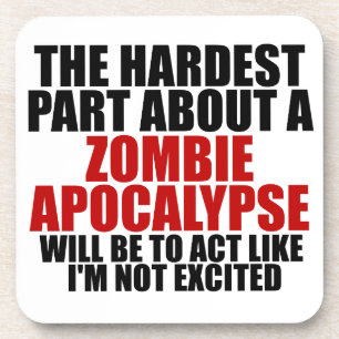 Porta-copo Apocalipse do zombi