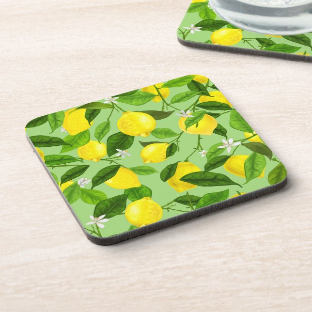 Porta-copo Aquarela Limão 3 (Left Side)